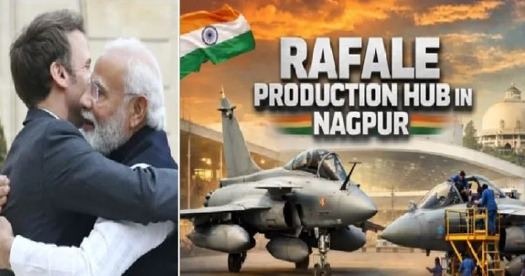 ഫ്രഞ്ച് പ്രസിഡന്‍റ് ഇമ്മാനുവല്‍ മാക്രോണും മോദിയും സൗഹൃദം പങ്കിടുന്നു