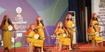 നാടന്‍പാട്ട് മത്സരത്തില്‍ നിന്ന്‌