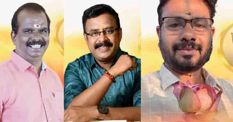 ജി. പ്രഭാകരൻ, എം. സുനിൽ, എം ശശികുമാർ