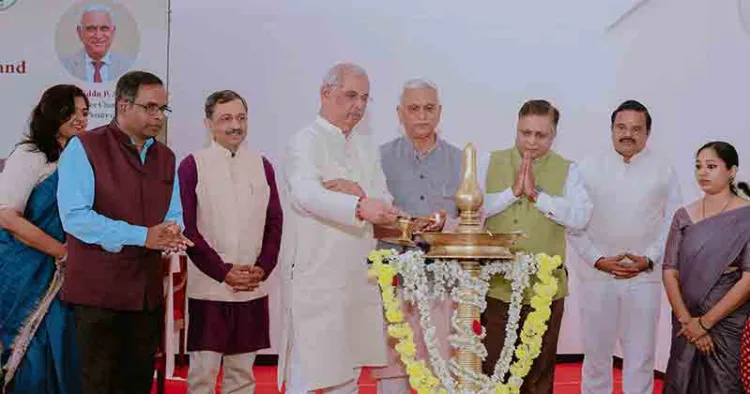 കേരള കേന്ദ്ര സര്‍വകലാശാലയില്‍ 32ാമത് സ്വദേശി സയന്‍സ് കോണ്‍ഗ്രസ് കേരള ഗവര്‍ണര്‍ രാജേന്ദ്ര വിശ്വനാഥ് ആര്‍ലേക്കര്‍ ഉദ്ഘാടനം ചെയ്യുന്നു