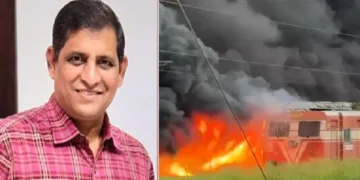 സംസ്ഥാന പൊലീസ് മേധാവി റാവാഡ ചന്ദ്രശേഖർ (ഇടത്ത്)