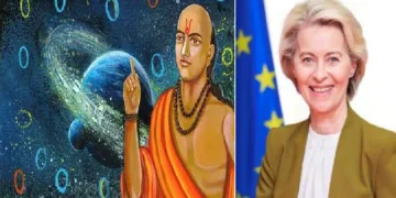 യൂറോപ്യന്‍ കമ്മീഷന്‍ പ്രസിഡന്‍റ് ഉര്‍സുല വോന്‍ ഡെര്‍ ലെയന്‍ (വലത്ത്)