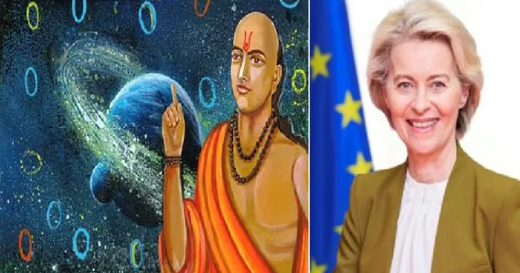 യൂറോപ്യന്‍ കമ്മീഷന്‍ പ്രസിഡന്‍റ് ഉര്‍സുല വോന്‍ ഡെര്‍ ലെയന്‍ (വലത്ത്)