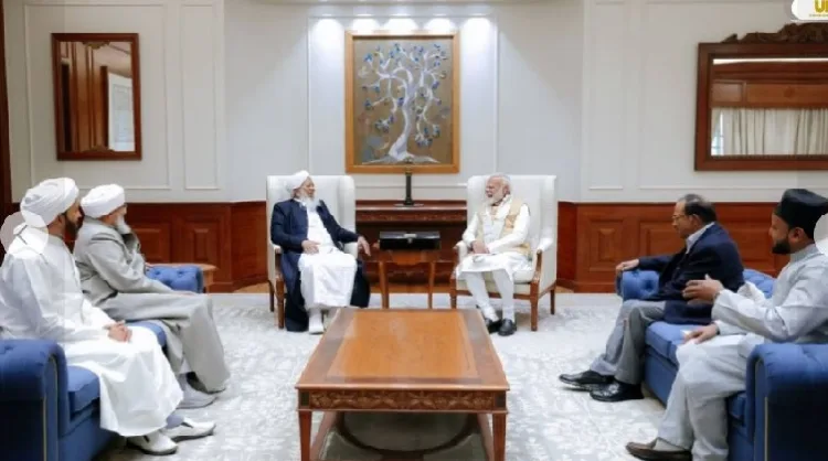 കാന്തപുരം അബൂബക്കര്‍ മുസ്ല്യാരും മോദിയും തമ്മിലുള്ള കൂടിക്കാഴ്ചയില്‍ ദേശീയ സുരക്ഷാ ഉപദേഷ്ടാവ് അജിത് ഡോവലും