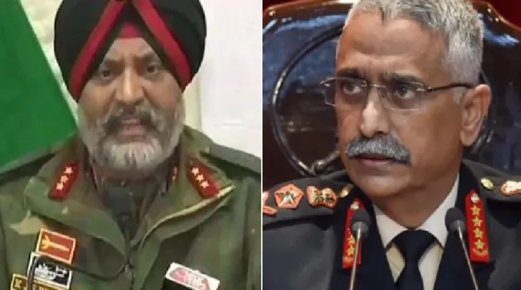 കെ.എസ്. ധില്ലന്‍ (ഇടത്ത്) എം.എം. നരാവനെ (വലത്ത്)