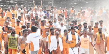 സേവാഭാരതിയുടെ നേതൃത്വത്തില്‍ നടന്ന മഹാശുചീകരണ യജ്ഞം