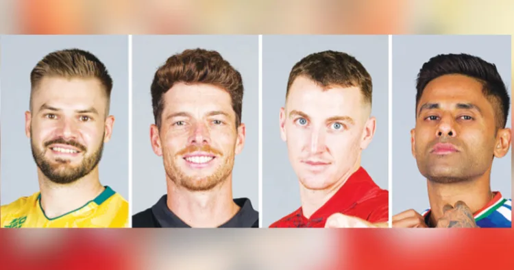 എയ്‌ദെന്‍ മാര്‍ക്രം, മിച്ചല്‍ സാന്റ്‌നര്‍, ഹാരി ബ്രൂക്ക്, സൂര്യകുമാര്‍ യാദവ്‌