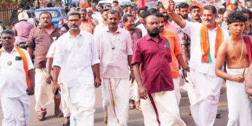 എം.വി. ഗോപകുമാര്‍ ചെറിയനാട് പഞ്ചായത്തില്‍ പ്രചരണത്തില്‍