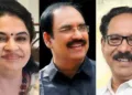 പത്മജ വേണുഗോപാല്‍, രാജന്‍പല്ലന്‍, ആലങ്കോട് ലീലാകൃഷ്ണന്‍
