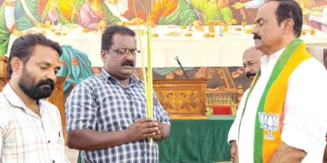 ചെങ്കല്‍ കുന്നന്‍വിള ഇവാഞ്ചലിക്കല്‍ ചര്‍ച്ച് ചെങ്കല്‍ രാജശേഖരന്‍ നായര്‍ സന്ദര്‍ശിച്ചപ്പോള്‍