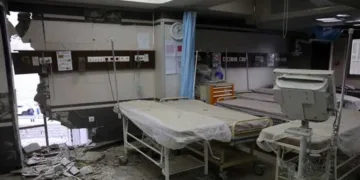 വടക്കന്‍ ടെഹ്റാനിലുള്ള ഗാന്ധി ആശുപത്രിക്ക് നേരെ
ഇസ്രയേല്‍ വ്യോമാക്രമണം നടത്തിയപ്പോള്‍