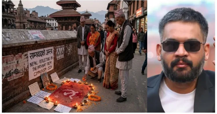 നേപ്പാളില്‍ കമ്മ്യൂണിസത്തിന് ചരമഗീതം (ഇടത്ത്)പുതിയ പ്രധാനമന്ത്രിയായി തെരഞ്ഞെടുക്കപ്പെട്ട ബാലെന്‍ ഷാ എന്ന 35 കാരന്‍ (വലത്ത്)