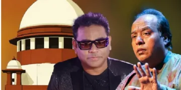 എ.ആര്‍. റഹ്മാനും ദാഗര്‍ ബ്രദേഴ്സിലെ ഒരു ഗായകന്‍ ഫയാസ് വസിഫുദ്ദീന്‍ ദാഗറും