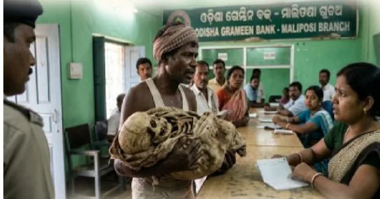 സഹോദരിയുടെ അസ്ഥികൂടം ശ്മശാനത്തില്‍ നിന്നും മാന്തിയെടുത്ത് സഹോദരന്‍ ബാങ്കില്‍