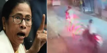 ജുഡീഷ്യല്‍ ഉദ്യോഗസ്ഥരുടെ വാഹനത്തെ ബൈക്കില്‍ പിന്തുടരുന്ന മമതയുടെ ഗുണ്ടകള്‍...ഭീതി സൃഷ്ടിക്കാന്‍ ഇതുപോലെ 34 ബൈക്കുകളിലാണ് ഗുണ്ടകള്‍ ജുഡീഷ്യല്‍ ഉദ്യോഗസ്ഥരെ പിന്തുടര്‍ന്നത്.