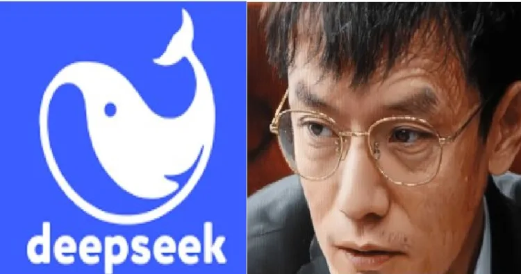 ചൈനയുടെ എഐ കമ്പനി ഡീപ് സീക്ക് (ഇടത്ത്) ഡീപ് സീക്ക് എന്ന ചൈനീസ് കമ്പനിയുടെ സ്ഥാപകന്‍ ലിയാങ് വെന്‍ഫെങ് (വലത്ത്)