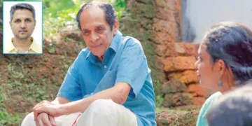 സംവിധായകന്‍ കെ.എം. ഹരീഷ്, സിനിമയിലെ ഒരു രംഗം