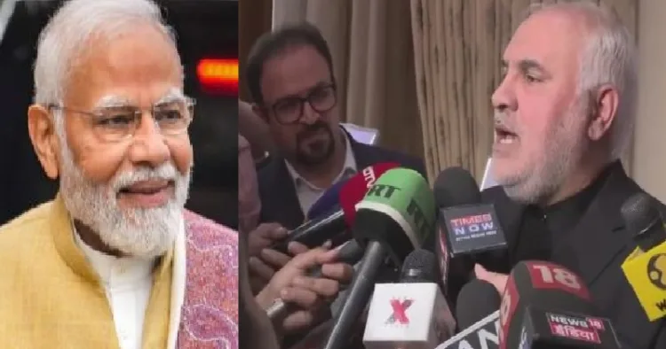 ഇറാന്റെ ഇന്ത്യന് നയതന്ത്ര പ്രതിനിധി ഫത്താലി.(വലത്ത്)