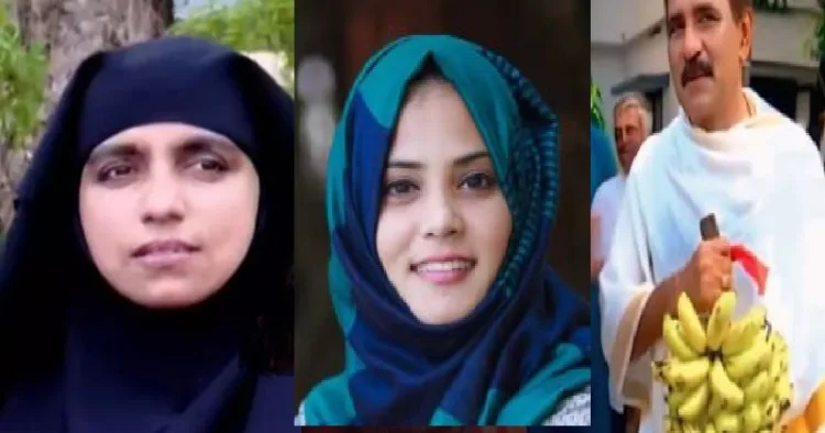 ഗുരുവായൂരപ്പന് നിവേദിക്കാന്‍ കദളിക്കുലയുമായി ഗുരുവായൂര്‍ ബിജെപി സ്ഥാനാര്‍ത്ഥി ബി. ഗോപാലകൃഷ്ണന്‍ (വലത്ത്)