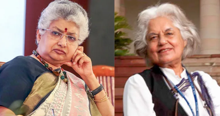 ജസ്റ്റിസ് നാഗരത്‌ന, ഇന്ദിരാ ജയ്‌സിങ്‌