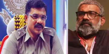 കൊച്ചി സിറ്റി പൊലീസ് കമ്മീഷണര്‍ കാളിരാജ് മഹേഷ് കുമാര്‍ (ഇടത്ത്)