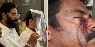 കരമന ജയന്‍ (ഇടത്ത്) മര്‍ദ്ദനത്തിനിരയായ ബിനു (വലത്ത്)