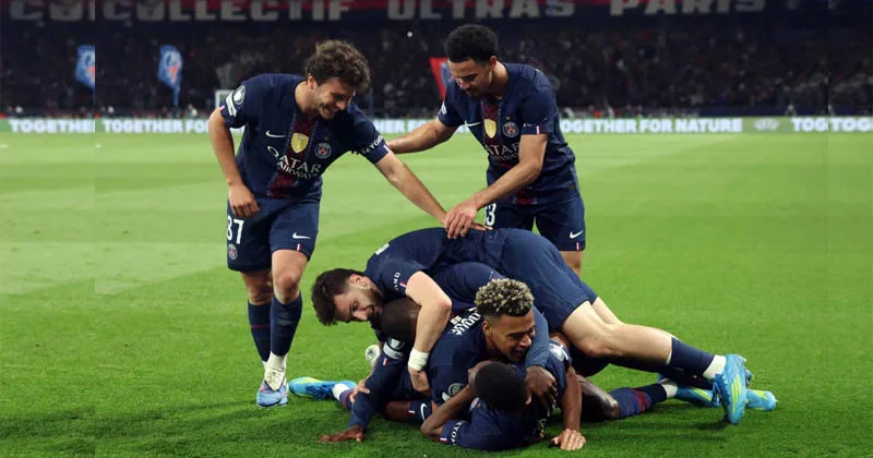 ചാമ്പ്യന്‍സ് ലീഗ്: പാരീസ് പ്രിന്‍സ് പിഎസ്ജി; ബയേണ്‍ മ്യൂണിക്കിനെതിരേ പിഎസ്ജിക്ക് ജയം (5-4)