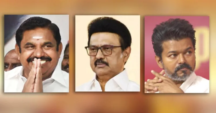 എടപ്പാടി പളനി സ്വാമി, എം.കെ. സ്റ്റാലിന്, ജോസഫ് വിജയ്