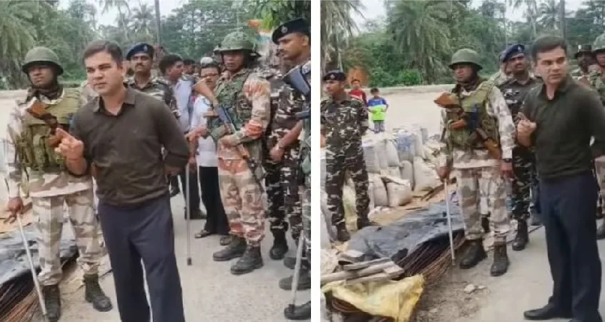 ‘ വോട്ടർമാരെ ഭീഷണിപ്പെടുത്തിയാൽ … ‘ ; ബംഗാളിലെ ടിഎംസി സ്ഥാനാർത്ഥി ജഹാംഗീർ ഖാന് താക്കീതുമായി യുപി എൻകൗണ്ടർ സ്പെഷ്യലിസ്റ്റ് അജയ് പാൽ ശർമ്മ