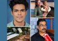 അഖിലയുടെ ആദ്യ ഭര്ത്താവ് അഖില് (ഇടത്ത്) അഖിലിന്റെ അച്ഛന് സുനില് കുമാര് (വലത്ത് താഴെ)