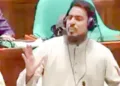 നാഷണല്‍ സിറ്റിസണ്‍ പാര്‍ട്ടി പാര്‍ലമെന്റ് അംഗം അക്തര്‍ ഹൊസൈന്‍ പാര്‍ലമെന്റില്‍ സംസാരിക്കുന്നു