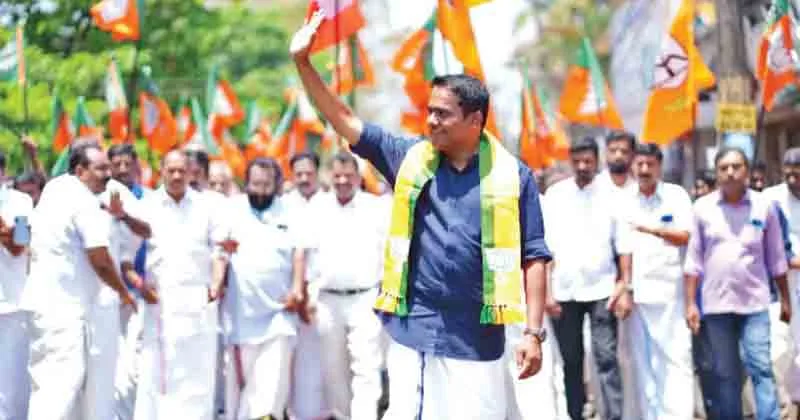 പോരാട്ട വീഥിയില്‍ രണ്ടാം സ്ഥാനം; അനുപ് ആന്റണിക്ക് ചരിത്ര മുന്നേറ്റം, വോട്ട് വിഹിതത്തിൽ വൻ വർദ്ധനവ്