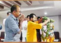 ബാലഗോകുലം ഉത്തര കേരളം സംസ്ഥാന വാര്‍ഷിക സമ്മേളനത്തിന്റെ സ്വാഗതസംഘരൂപീകരണ യോഗം അമൃതാനന്ദമയി മഠം കാസര്‍കോഡ് മഠാധിപതി സ്വാമി വേദവേദ്യാമൃത ചൈതന്യ ഉദ്ഘാടനം ചെയ്യുന്നു