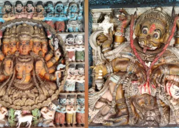 ക്ഷേത്രത്തിലെ ദാരുശില്‍പങ്ങള്‍