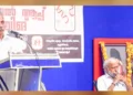 എറണാകുളം എളമക്കര മാധവ നിവാസിലെ മാധവ്ജി മണ്ഡപത്തില്‍ ആര്‍എസ്എസിന്റെ ശ്രുതം മൊബൈല്‍ ആപ്പ് ലോഞ്ചിങ് നിര്‍വഹിച്ച് പ്രജ്ഞാപ്രവാഹ് ദേശീയ സംയോജകന്‍ ജെ. നന്ദകുമാര്‍ സംസാരിക്കുന്നു. ആര്‍എസ്എസ് കൊച്ചി മഹാനഗര്‍
സംഘചാലക് അഡ്വ. പി. വിജയകുമാര്‍ സമീപം