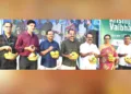 സെന്റര്‍ ഫോര്‍ ഇന്നൊവേഷന്‍ ഇന്‍ സയന്‍സ് ആന്‍ഡ് സോഷ്യല്‍ ആക്ഷന്റെ (സിസ)ആഭിമുഖ്യത്തില്‍ തിരുവനന്തപുരത്ത് പുത്തരിക്കണ്ടം മൈതാനത്ത് സംഘടിപ്പിച്ച കാര്‍ഷികമേളയും മാമ്പഴോത്സവവും ഉദ്ഘാടനം ചെയ്ത ശേഷം കേന്ദ്ര സഹമന്ത്രി ജോര്‍ജ് കുര്യനും വിശിഷ്ടാതിഥികളും മാമ്പഴക്കൂടകളുമായി. രജത തമ്പി, എന്‍സിഡിസി റീജണല്‍ ഡയറക്ടര്‍ കെ.എന്‍. ശ്രീധരന്‍, എംഎസ്എംഇ ഡിഎഫ്ഒ ജി.എസ്. പ്രകാശ്, നിയുക്ത എംഎല്‍എ വി. മുരളീധരന്‍, തിരുവനന്തപു
രം മേയര്‍ വി.വി. രാജേഷ്, നബാര്‍ഡ് ഡെപ്യൂട്ടി ജനറല്‍ മാനേജര്‍ ഡിനി പണിക്കര്‍, സിസ ജനറല്‍ സെക്രട്ടറി ഡോ. സി. സുരേഷ് കുമാര്‍ തുടങ്ങിയവര്‍ സമീപം