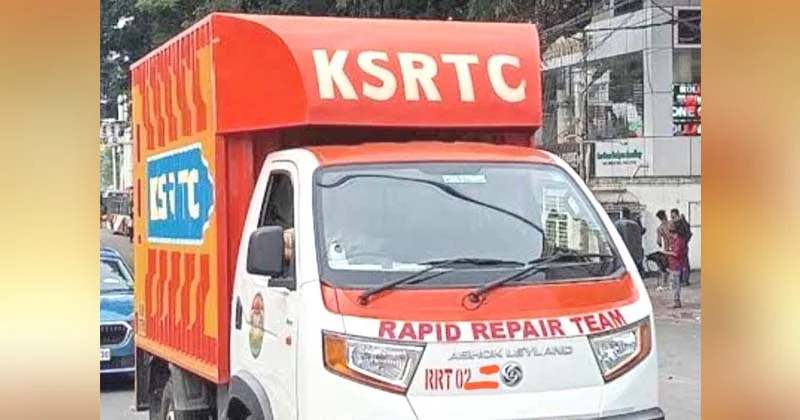 കെഎസ്ആര്‍ടിസി അനാസ്ഥ: സര്‍വീസിന് നല്‍കിയ റാപ്പിഡ് റിപ്പെയര്‍ വാന്‍ തിരിച്ചെടുക്കാതെ അധികൃതര്‍