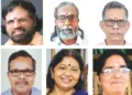 മുല്ലപ്പള്ളി കൃഷ്ണന്‍ നമ്പൂതിരി, വി.എസ്. രാമസ്വാമി, എം. മോഹനന്‍, കെ.സി. മോഹന്‍ദാസ്, പത്മാവതിയമ്മ, പുഷ്പലത