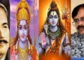 ഭഗവാന്‍ രാമനെ ഭാരതത്തിന്‍റെ ആത്മീയ നേതാവ് എന്ന അര്‍ത്ഥത്തില്‍ ഇമാം-ഇ-ഹിന്ദ് എന്ന് വിശേഷിപ്പിച്ച പാകിസ്ഥാന്‍ കവി മുഹമ്മദ് ഇഖ്ബാല്‍ (ഇടത്ത്) ഇന്ത്യക്കാരായ എല്ലാവര്‍ക്കും ശിവഭഗവാന്‍റെ ഡിഎന്‍എ ആണുള്ളതെന്ന് പറഞ്ഞ ജാമിയ മിലിയ ഇസ്ലാമിയ വിസി മസ് ഹര്‍ ആസിഫ് (വലത്ത്)