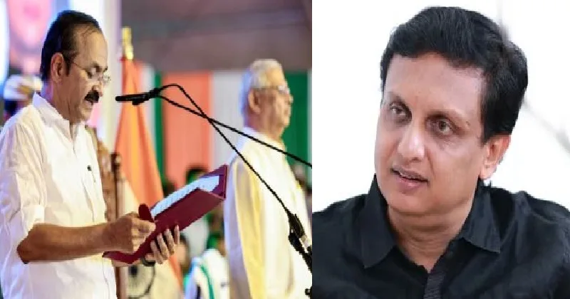 സത്യപ്രതിജ്ഞാച്ചടങ്ങില് വന്ദേമാതരം പാടിയതില് മുഹമ്മദ് റിയാസിന് ആശങ്ക….ആദ്യ രണ്ട് വരിയില് കൂടുതല് പാടിയതിലാണത്രേ ആശങ്ക