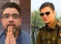 മാപ്പിരന്ന് തൃണമൂലിന്‍റെ റിജു ദത്ത (ഇടത്ത്) യുപിയില്‍നിന്നും ബംഗാളില്‍ ക്രമസമാധാനപാലത്തിന് എത്തിയ സിംഹം എന്നറിയപ്പെടുന്ന അജയ് പാല്‍ ശര്‍മ്മ (വലത്ത്)