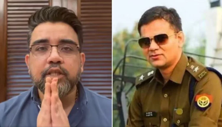 മാപ്പിരന്ന് തൃണമൂലിന്‍റെ റിജു ദത്ത (ഇടത്ത്) യുപിയില്‍നിന്നും ബംഗാളില്‍ ക്രമസമാധാനപാലത്തിന് എത്തിയ സിംഹം എന്നറിയപ്പെടുന്ന അജയ് പാല്‍ ശര്‍മ്മ (വലത്ത്)