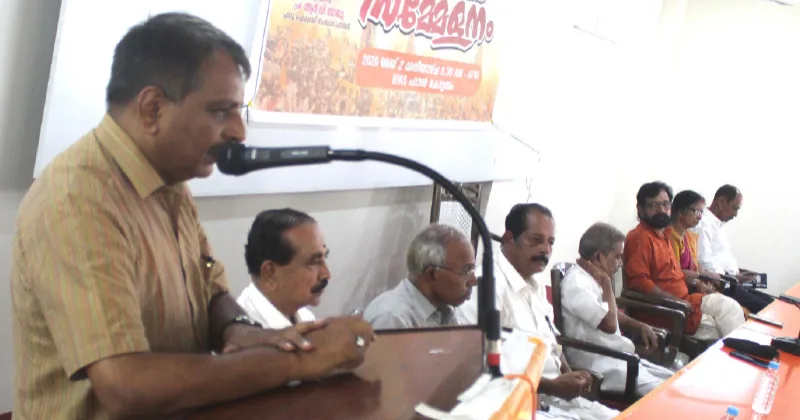 ഹിന്ദുക്കളെ ജാതീയമായി ശിഥിലമാക്കാന്‍ തീവ്രശ്രമം: ആര്‍.വി. ബാബു