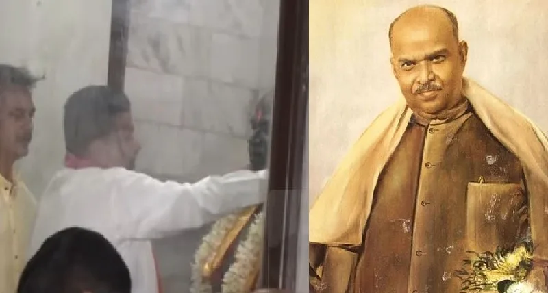 സമ്പന്നജീവിതം ഉപേക്ഷിച്ച് നെഹ്രുവിന്റെ മുസ്ലിംപ്രീണനത്തിനെതിരെ മരിയ്ക്കും വരെ പൊരുതി;സുവേന്ദു അധികാരി മാലയിട്ട് ആദരിച്ച ശ്യാമപ്രസാദ് മുഖര്ജി ആരാണ്?