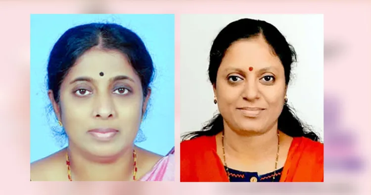 ഡോ. റീന എന്‍.ആര്‍., ഡോ. ദീപ്തി എം.