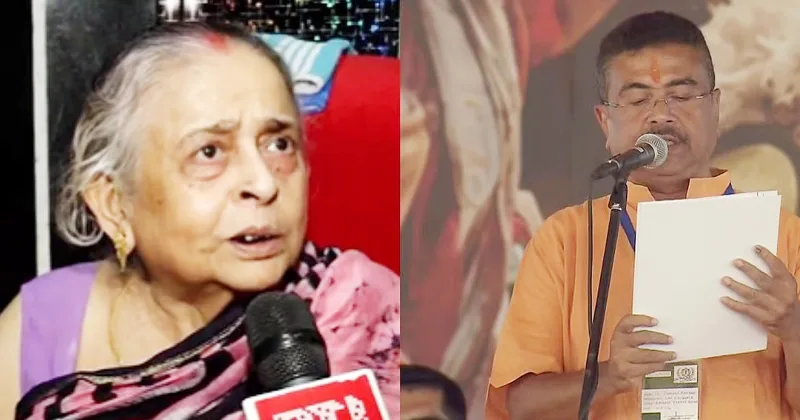 ബിജെപി അധികാരത്തില് വന്നാല് മീന് നിരോധിക്കുമെന്ന മമതയുടെ നുണ പൊളിച്ച് .സുവേന്ദു അധികാരിയുടെ അമ്മ അഞ്ച് രൂപയ്ക്ക് മീനും ചോറും