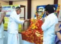 കോഴിക്കോട് കേരള ക്ഷേത്രസംരക്ഷണ സമിതിയുടെ 60-ാം സംസ്ഥാന സമ്മേളനത്തിന് മുന്നോടിയായുള്ള സംസ്ഥാന സമിതി യോഗം എ.കെ.ബി. നായര്‍ ഉദ്ഘാടനം ചെയ്യുന്നു