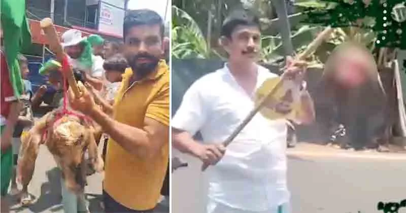 ആടിന്റെ തലയറുത്ത് ജിഹാദികളുടെ ആഹ്ളാദപ്രകടനം; അപ്പോഴത്തെ തരിപ്പിന് ചെയ്തതെന്ന്, വിചിത്ര വാദവുമായി മുസ്ലീം......