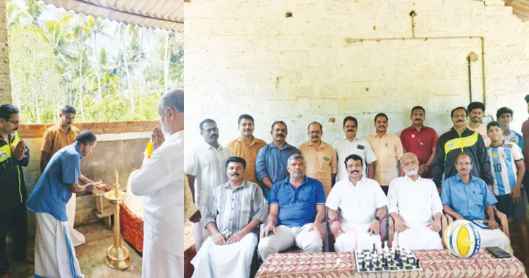 1.അമരവിളയില്‍ക്രീഡാഭാരതിയുടെ നേതൃത്വത്തില്‍ തുടക്കം കുറിച്ച ഭാരതി വിദ്യാ സ്‌പോര്‍ട്‌സ് അക്കാദമി വാര്‍ഡംഗം മോഹന്‍കുമാര്‍ ഉദ്ഘാടനം ചെയ്യുന്നു. (2) അമരവിളയില്‍ക്രീഡാഭാരതിയുടെ നേതൃത്വത്തില്‍ തുടക്കം കുറിച്ച ഭാരതി വിദ്യാ
സ്‌പോര്‍ട്‌സ് അക്കാദമിയുടെ പരിശീലകരും ഭാരവാഹികളും