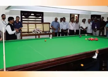 കൊച്ചി തുറമുഖ ശില്‍പി സര്‍ റോബര്‍ട്ട് ബ്രിസ്റ്റോയുടെ ബില്യാര്‍ഡ്‌സ്് ബോര്‍ഡ് നവീകരിച്ച ശേഷം